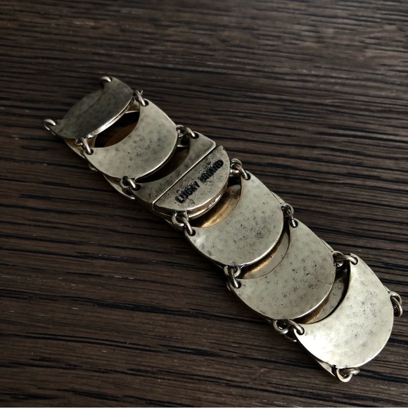 Gold bracelet with magnetic clasp - Picture 3 of 5